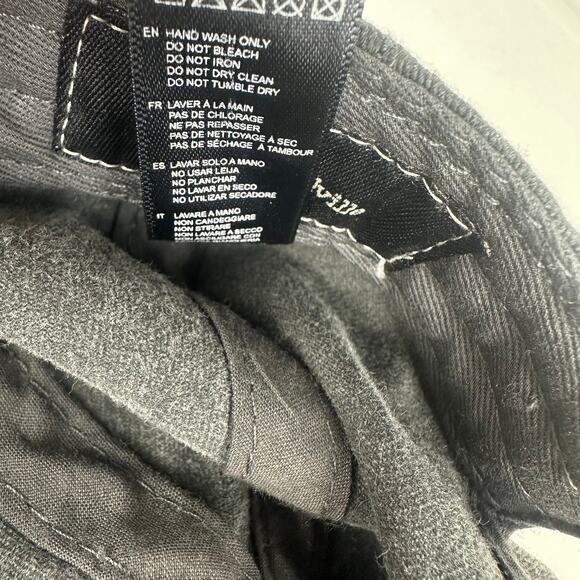 Brandy Melville Womens Embroidered California Light Grey Baseball Cap Hat OS - Picture 5 of 5